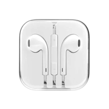 Inear Wired Earphones White