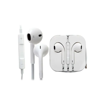 Inear Wired Earphones White