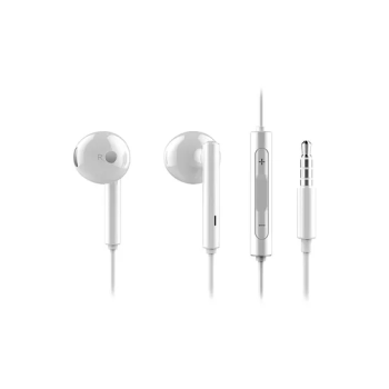 Inear Earphones With Mic White