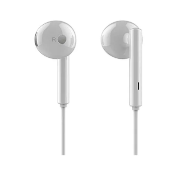 Inear Earphones With Mic White