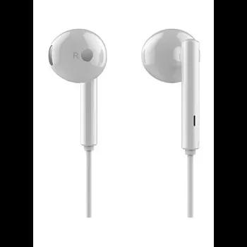 Inear Earphones With Mic White