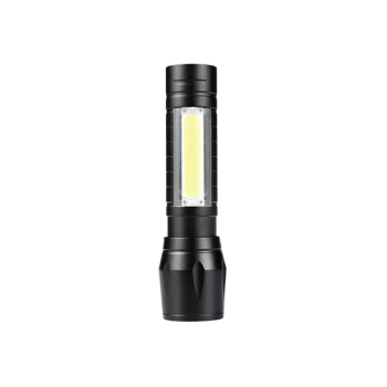 Flashlight Lamp Hand Torch Usb Charge Outdoor Tactical