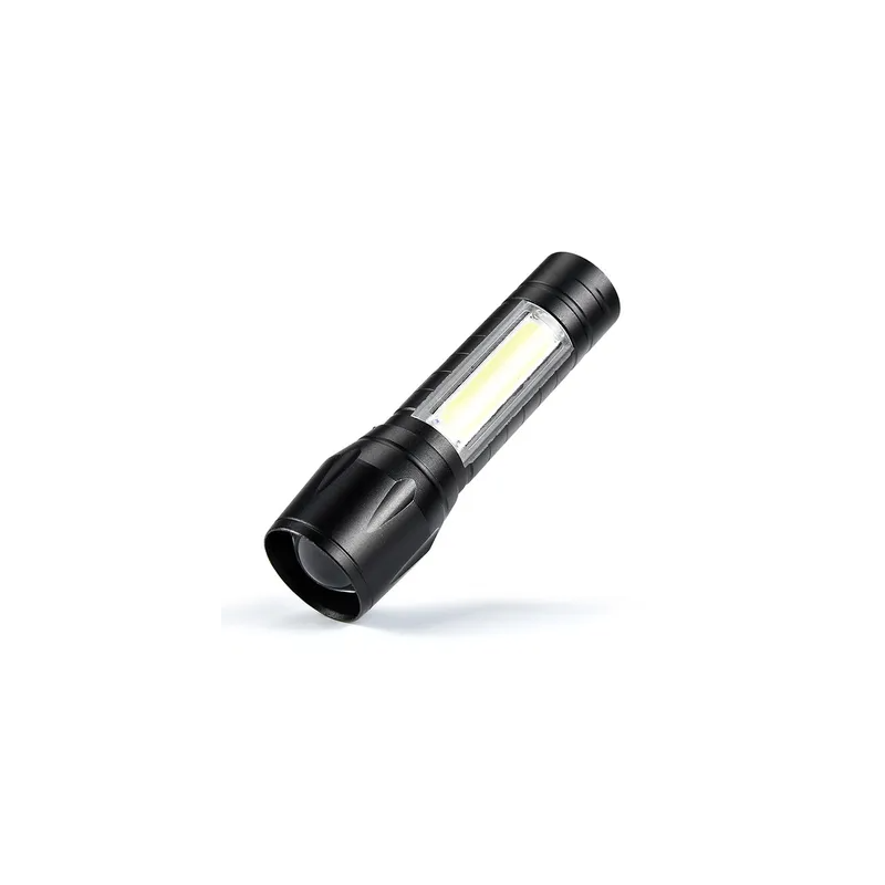 Flashlight Lamp Hand Torch Usb Charge Outdoor Tactical