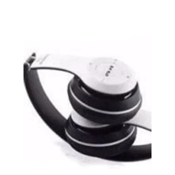 Bluetooth Onear Headphones With Mic Whiteblack