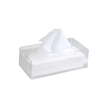 Acrylic Tissue Box Clear 11.6 x 21.6 x 9 Centimeter