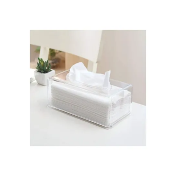 Acrylic Tissue Box Clear 11.6 x 21.6 x 9 Centimeter