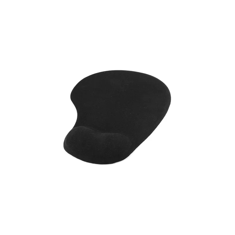 Gel Mousepad With Inbuild Wrist Rest Pad Black