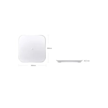 Led Display Smart Weighing Scale 2 White