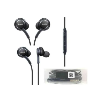 Wired Earphone With Mic For Samsung Black