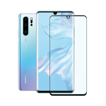 3D Dot Matrix Tempered Glass Screen Protector For Huawei P30 Pro Clearblack