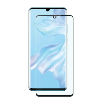 3D Dot Matrix Tempered Glass Screen Protector For Huawei P30 Pro Clearblack