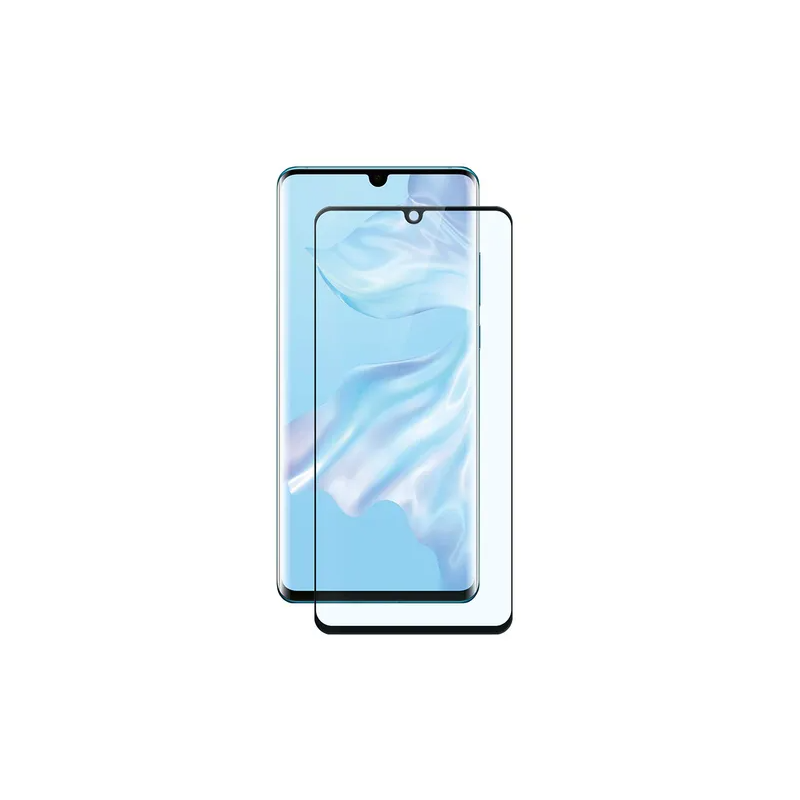 3D Dot Matrix Tempered Glass Screen Protector For Huawei P30 Pro Clearblack