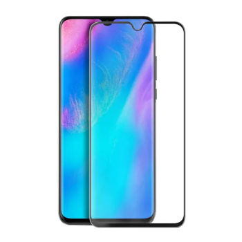 Antiscratch Full Coverage Tempered Glass Screen Protector For Huawei P30 Lite Blackclear