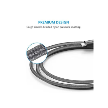 Original Micro Usb Cable For Samsung Huawei Oppo Xiaomi And Android Mobiles 3Ft Black