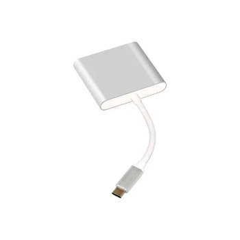 Typec To Hdmi 3 In 1 Adapter Hdmi Usb3.0 Typec Silver