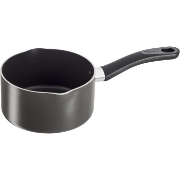 TEFAL Delicia 16 cm Sauce Pan With Lid, Black, Aluminium, B1542284