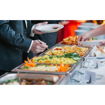 Raj Chafing Rectangular Dish 3 Part