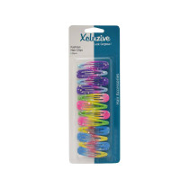 X Z Fashion Hair Clips 12 Pcs