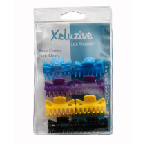 X Z Classic Hair Claws 8 Pcs New