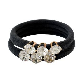 X Z Ponytailers W Rhine Stones 2 Pcs