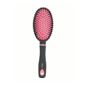 Xcluzive Z Oval Brush For Hair Care, women Hair Brush, pink/black