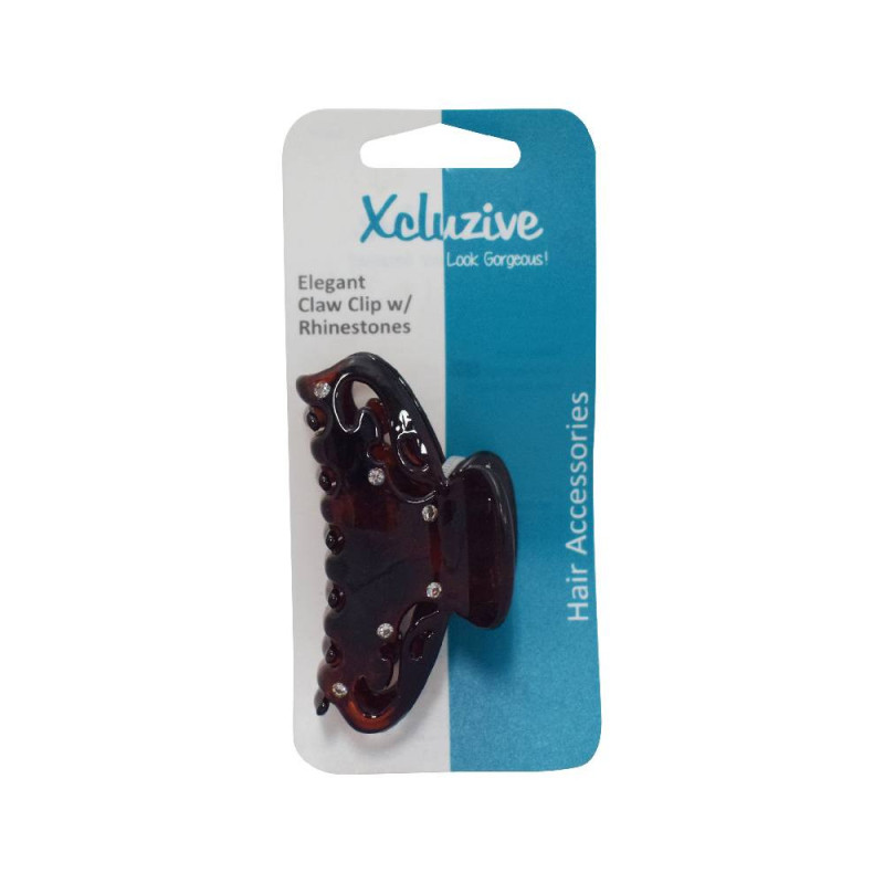 X Z Fancy Claw Clip W.Rhinestones