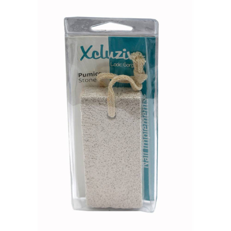 X Z Pumice Stone Rectangular W Rope