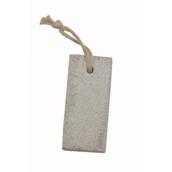 X Z Pumice Stone Rectangular W Rope