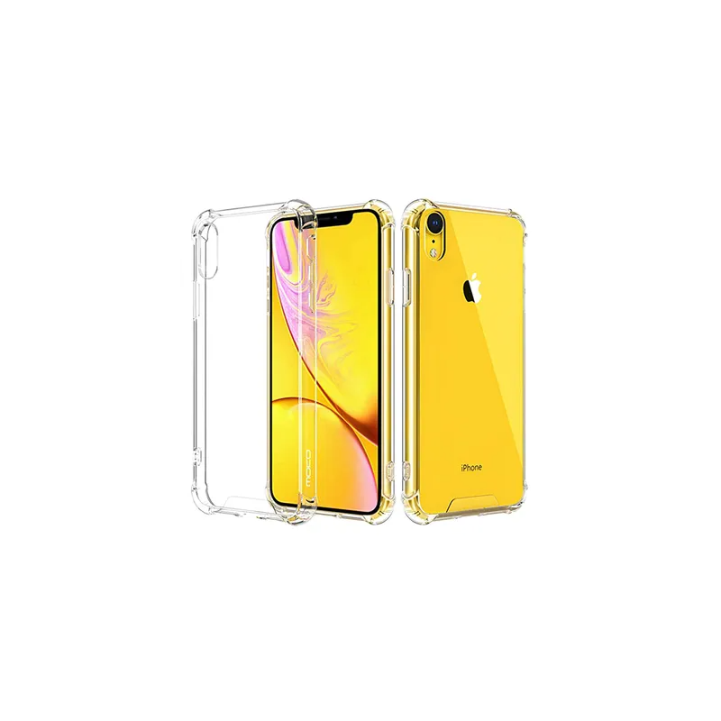 Hybrid Rugged Case Cover For Apple iPhone XR Clear