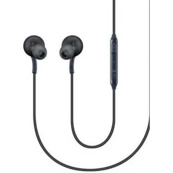 In Ear Earphone With Mic Black