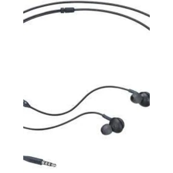In Ear Earphone With Mic Black