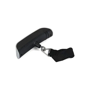 Digital Electronic Luggage Scale Silver & Black
