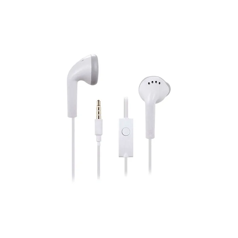 Wired InEar Earphones With Microphone For Samsung Galaxy S2S3S4S5Note 234 White