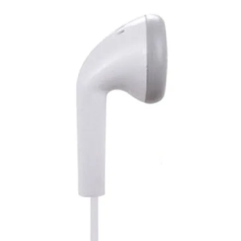 Wired InEar Earphones With Microphone For Samsung Galaxy S2S3S4S5Note 234 White