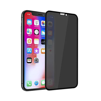 Real Series 3D Full Screen Privacy Tempered Glass For Apple iPhone XS Max And iPhone 11 Pro Max Black