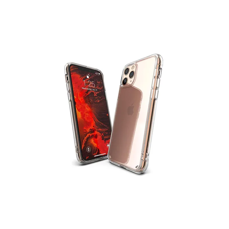 Bundle Of Protective Case Cover And Screen Protector For Apple iPhone 11 Pro Max Clear