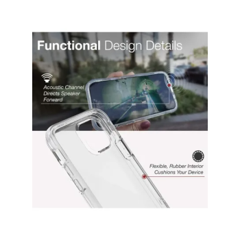 Protective Case Cover For Apple iPhone 11 Pro Transparent