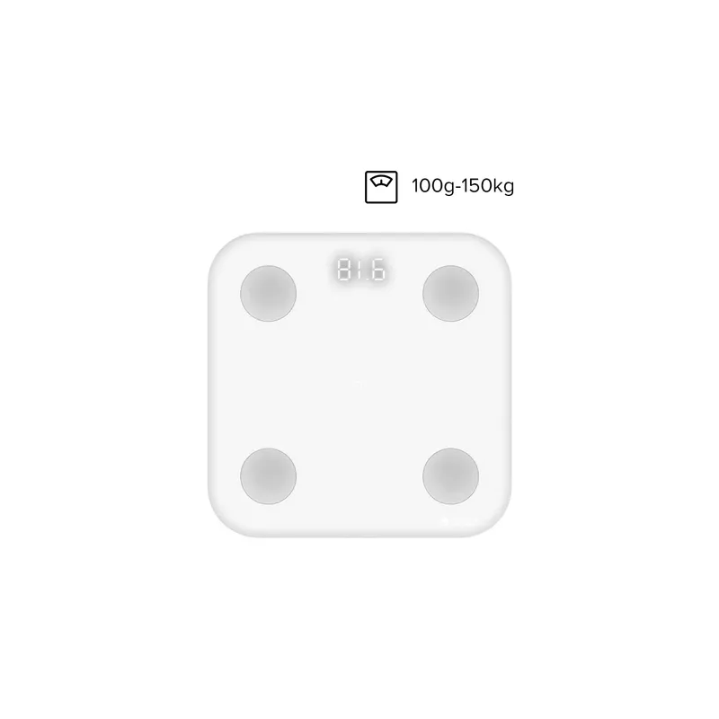 Intelligent Body Fat Smart Scale White Grey