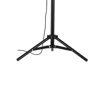 10 Inch Ring Light With Tripod Stand And 360 Phone Holder Black/White/Silver