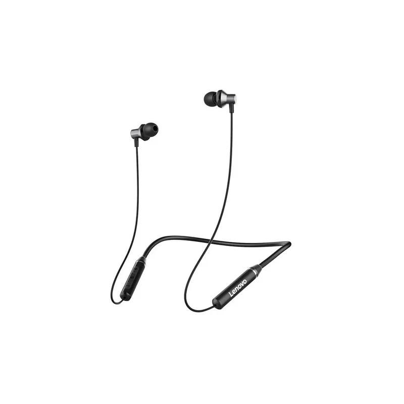 HE05 Wireless Bluetooth 5.0 inEar Neckband Earphones with Mic Black