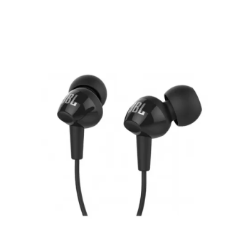 C100SI Stereo Wired In Ear Headphones Black