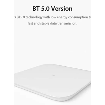 LED Display Smart Weighing Scale 2 White