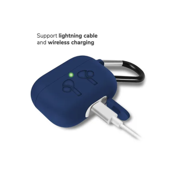 Protective Case Cover For Apple Air Pods Pro Blue