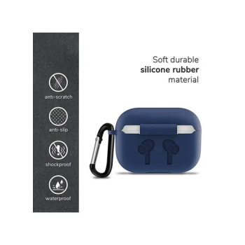 Protective Case Cover For Apple Air Pods Pro Blue