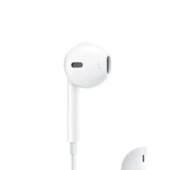 Wired InEar Earphones for Apple iPhone White
