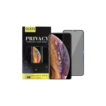 3D Privacy Glass Screen Protector For iPhone 11 Black