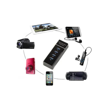 4Port USB 3.0 Super Speed Hub Black