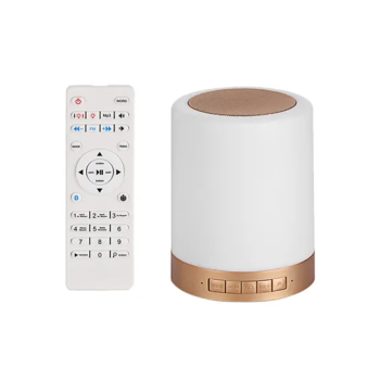 Intag Smart Touch LED Lamp Bluetooth Quran Speaker With Remote White