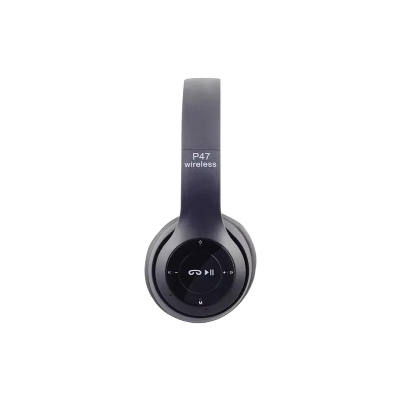 Wireless Bluetooth OnEar Headphone Black