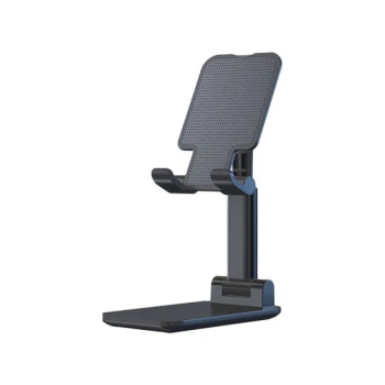 Folding Desktop Phone Stand Black
